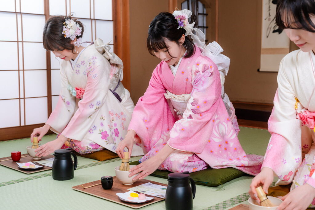 Tea Ceremony Furisode